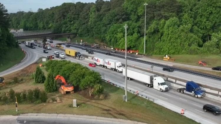 I-285 Southwest Atlanta Closure May Impact Regional Supply Chain