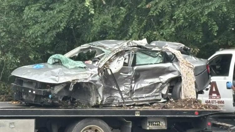 High-Speed Pursuit Ends in Fatal Crash at Atlanta Gas Station