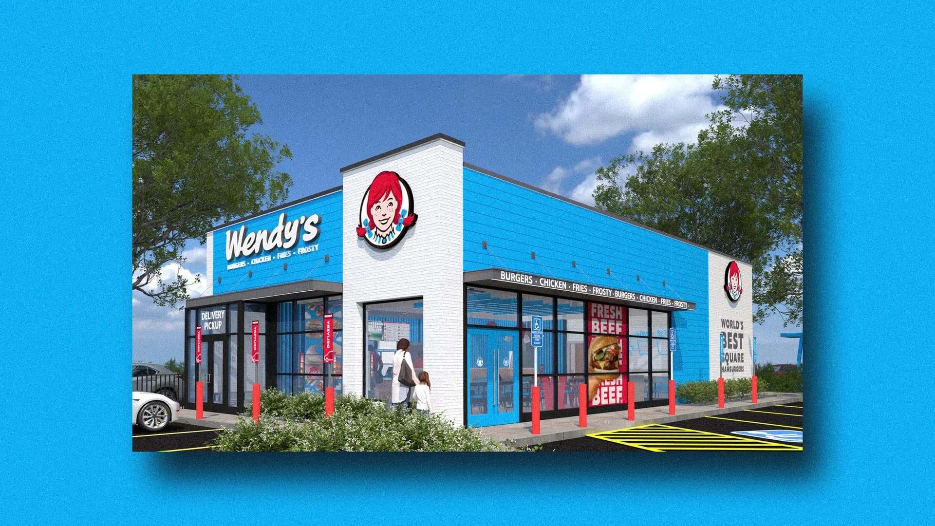Wendy's Goes Blue: What Color Strategy Means for QSR Branding