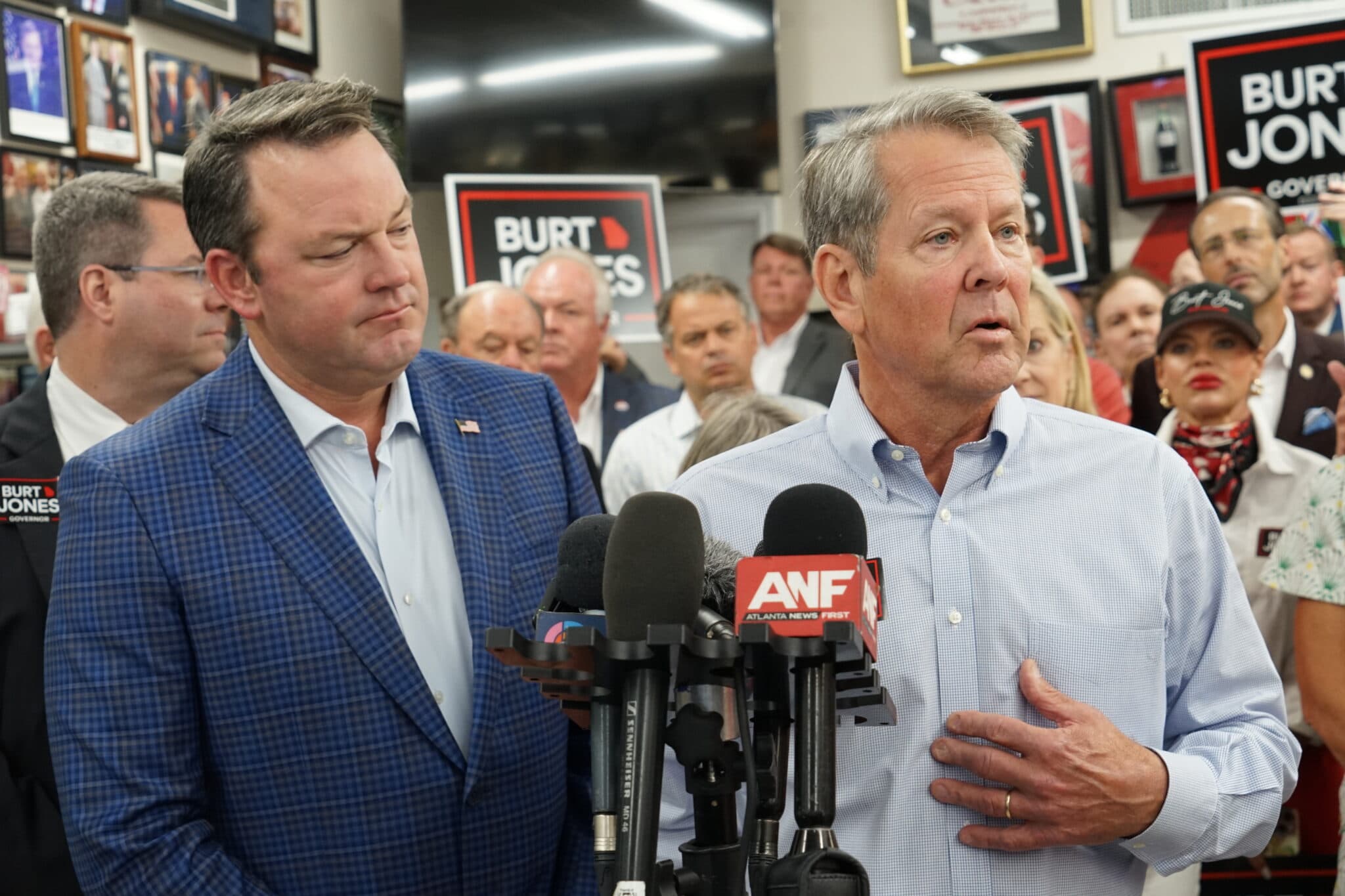 Kemp's Endorsement of Jones Signals GOP Strategy Shift in Georgia